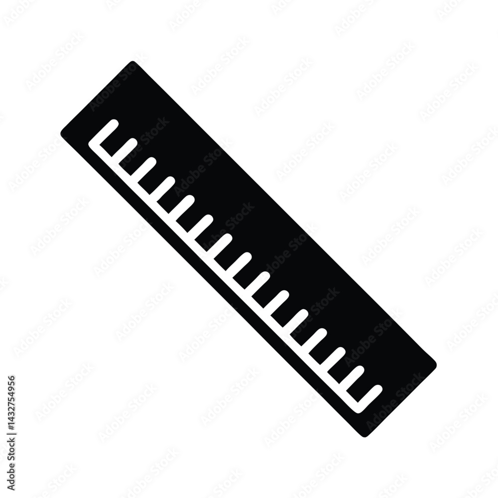 Simple Centimeter Icon Measurement Tool Vector Simple Centimeter Icon Measurement Tool Vector