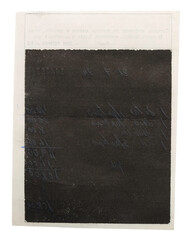 Vintage paper and documents from scratch, grunge details, elements for graphic design, realistic photography png isolated on transparent background