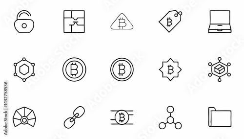 cryptocurrency-set-of-web-icons-in-line-style--cry.eps
