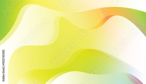 Modern Waves. Futuristic Technology Style Background. For Cover Page, Landing Page, Banner. Vector Illustration with Color Gradient.