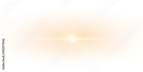 Golden star png with sparkling glister, shimmering flare, luxury ray, and festive glow. Bright premium design element for Christmas, holiday, party, and magical decoration.