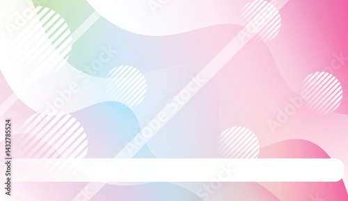 Wave Abstract Background with line, geometric shape. For Your Design landing page, Banner, Cover Page. Vector Illustration