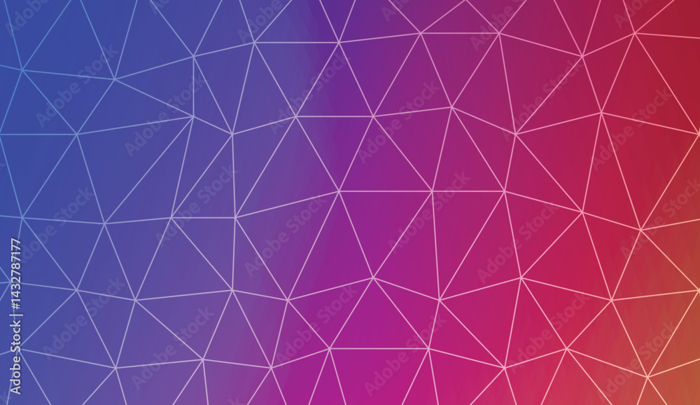 Triangles mosaic cover. For flyer, screen, business presentation. Vector illustration. Blur Sweet Dreamy Gradient Color Background. Triangles mosaic cover. For flyer, screen, business presentation. Vector illustration. Blur Sweet Dreamy Gradient Color Background.