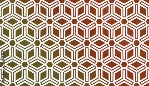 Vector Pattern In Geometric Style with smooth multicolored colorful gradient background. Lines. Modern Elegant Background. For Your Design