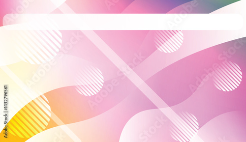 Abstract Background With Dynamic Effect. For Elegant Pattern Cover Book. Vector Illustration with Color Gradient.