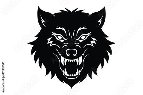 werewolf vector icon