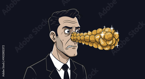 Politician Hiding Truth