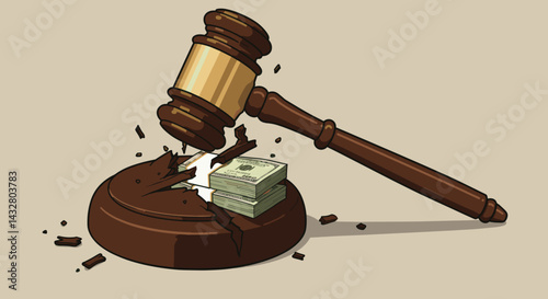 Corrupt Justice Gavel