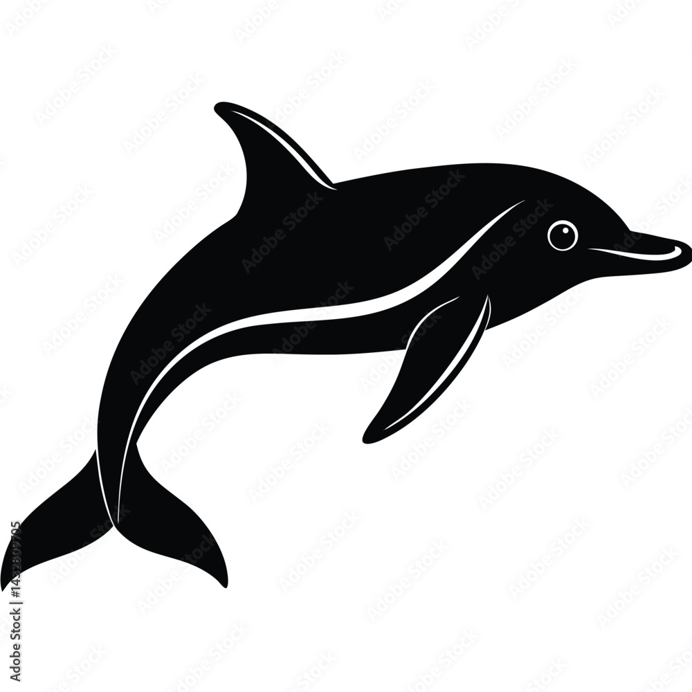 Fototapeta premium baiji yungtze river dolphin