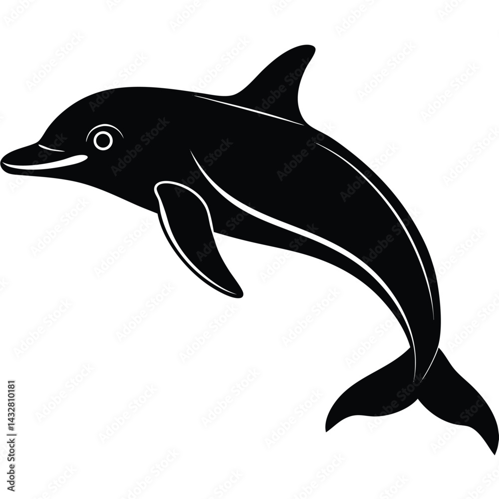 Fototapeta premium baiji yungtze river dolphin