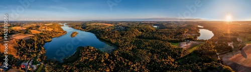 Panorama Kaszub. Szwajcaria Kaszubska.