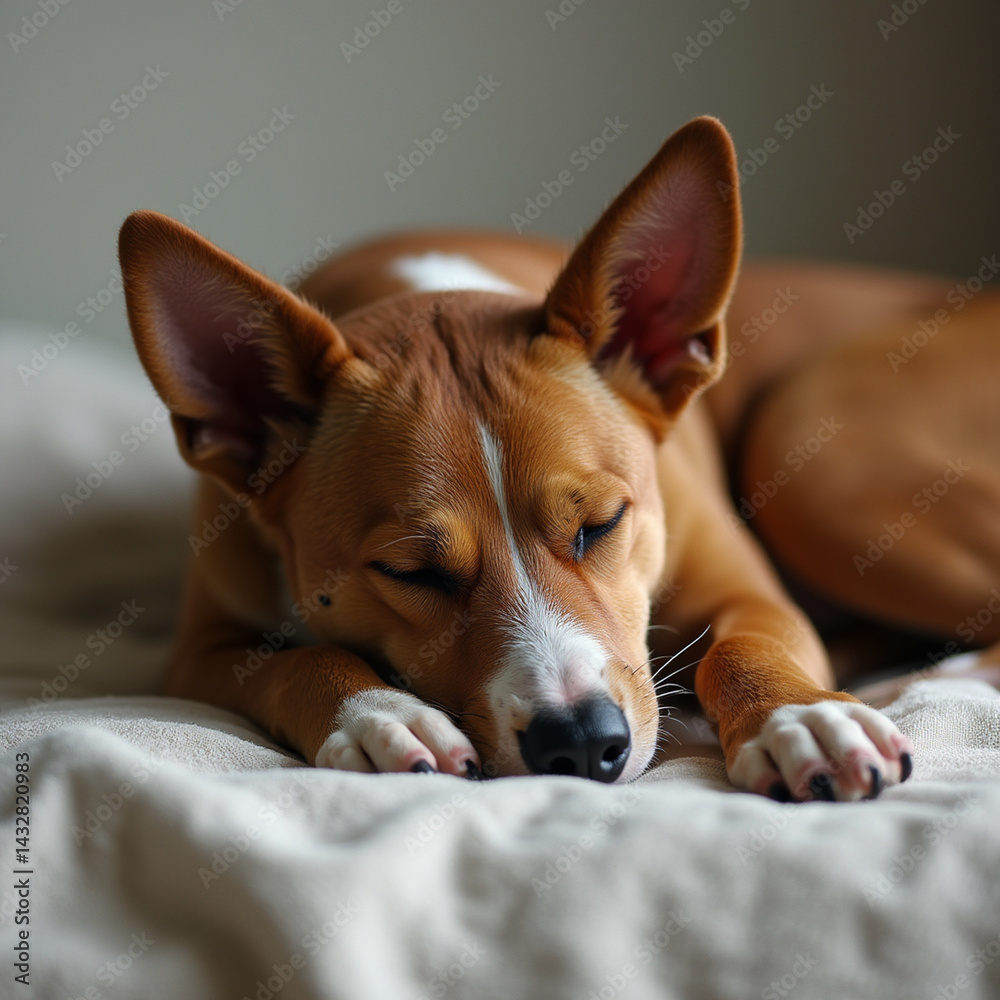 basenji portrait basenji portrait