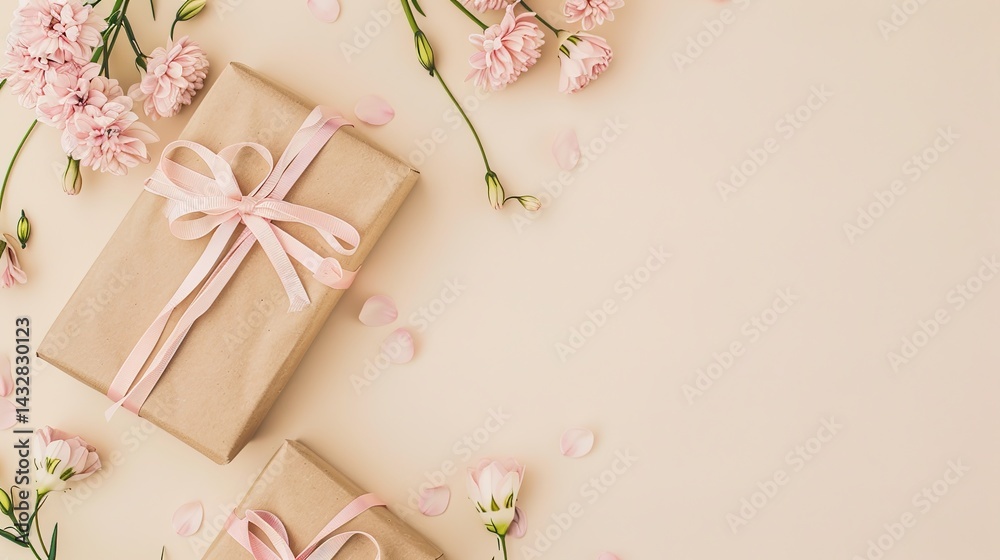 Mother's Day Light Beige Background: Using the Soft Light Beige as the Base Color, Blending the Warm and Healing Glow of Maternal Love and the Peaceful Years on Mother's Day Mother's Day Light Beige Background: Using the Soft Light Beige as the Base Color, Blending the Warm and Healing Glow of Maternal Love and the Peaceful Years on Mother's Day