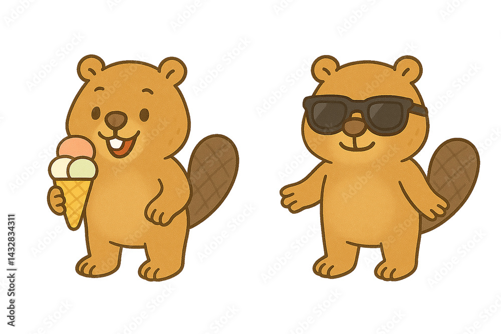 Obraz premium beaver