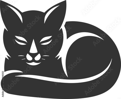Silhouette of a cat