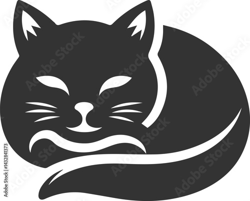 Silhouette of a cat