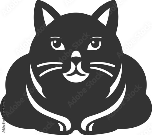 Silhouette of a cat