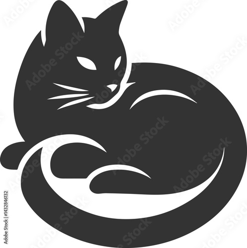 Silhouette of a cat