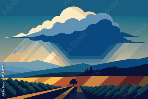 cloudburst over vineyard hills .eps
