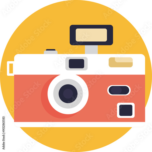 Represents photography areas or spots for taking animal photos at the zoo.