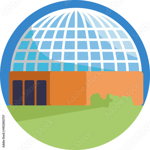 A structure designed to house and display animals for public viewing and education.