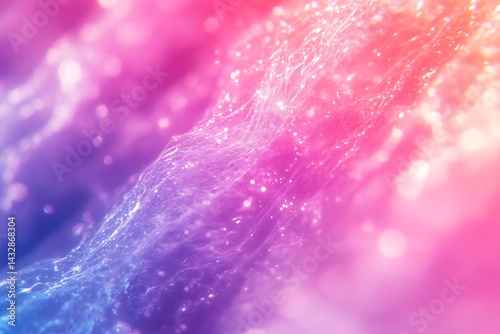 Abstract Colorful Liquid Flow
