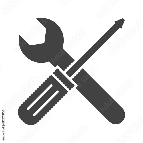 Fix icon vector image. Suitable for mobile apps, web apps and print media.