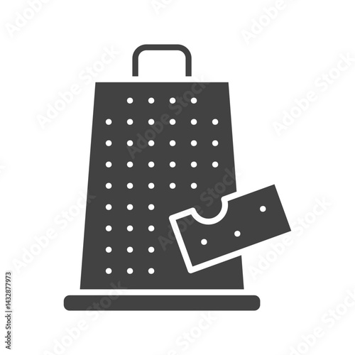 Grate icon vector image. Suitable for mobile apps, web apps and print media.
