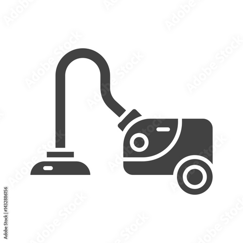 Vaccum Cleaner icon vector image. Suitable for mobile apps, web apps and print media.