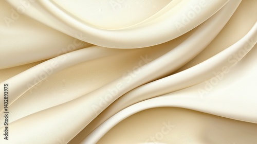 Soft, flowing, and elegant fabric with a subtle texture.