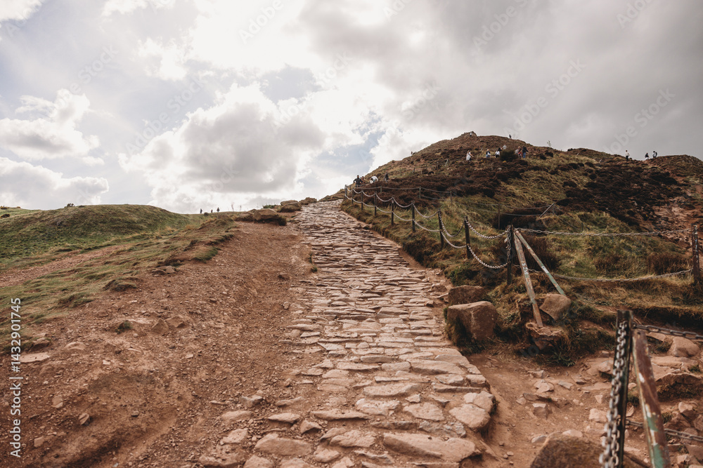 path to the mountain Scotland