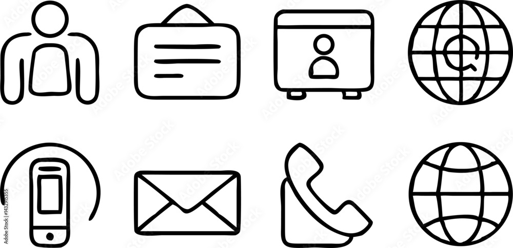 Web icon set. Website set icon vector. for computer and mobile