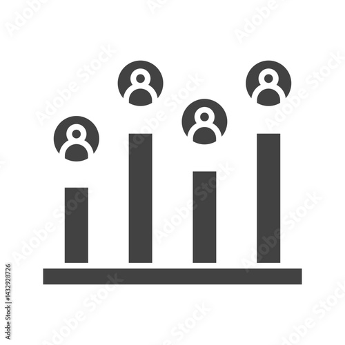 Poll icon vector image. Suitable for mobile apps, web apps and print media.