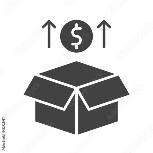 Product Sales icon vector image. Suitable for mobile apps, web apps and print media.
