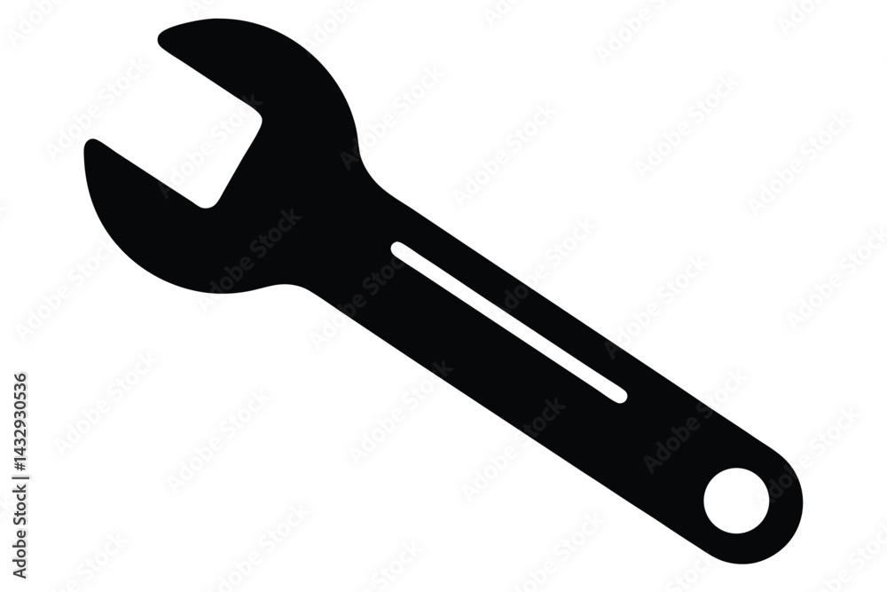 wrench vector icon wrench vector icon