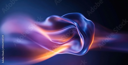 Abstract smoke effect