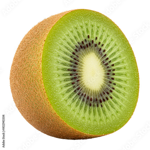 kiwi isolated on white