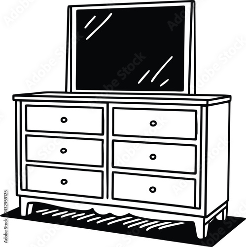 set of furniture