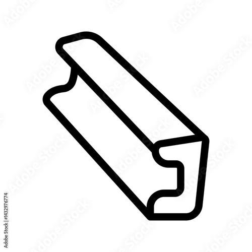 steel icon. for mobile concept color editable