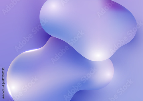 abstract purple liquid flui...