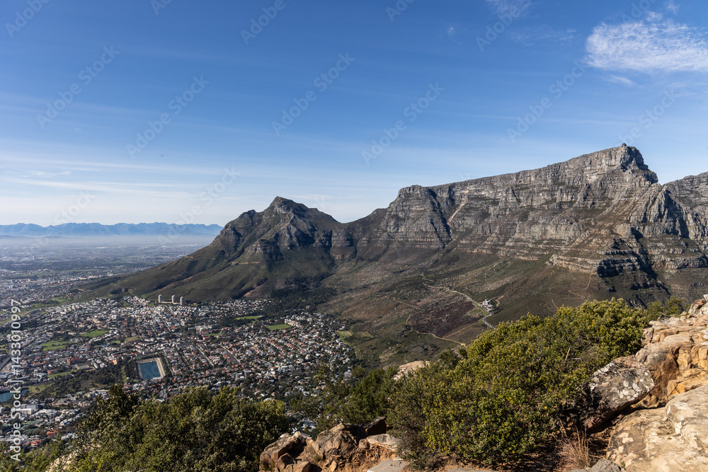 Fototapeta premium Capetown depuis Lion's Head