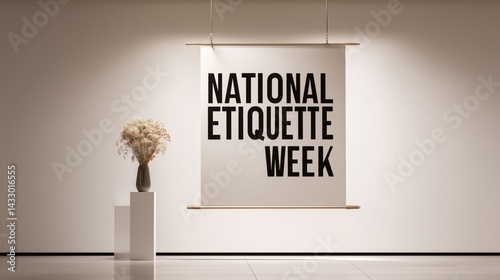 NATIONAL ETIQUETTE WEEK. 
