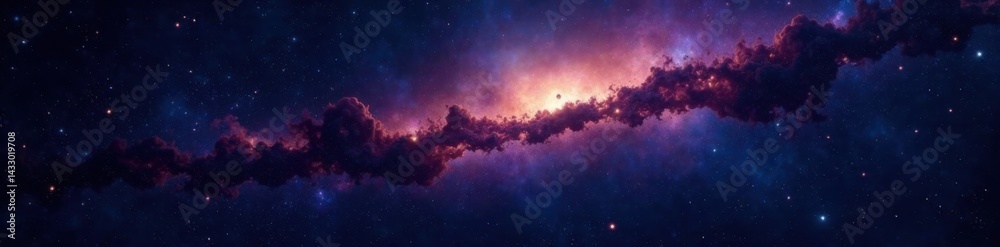 dark vastness of space with twinkling stars and galaxies, astronomy, celestial dark vastness of space with twinkling stars and galaxies, astronomy, celestial