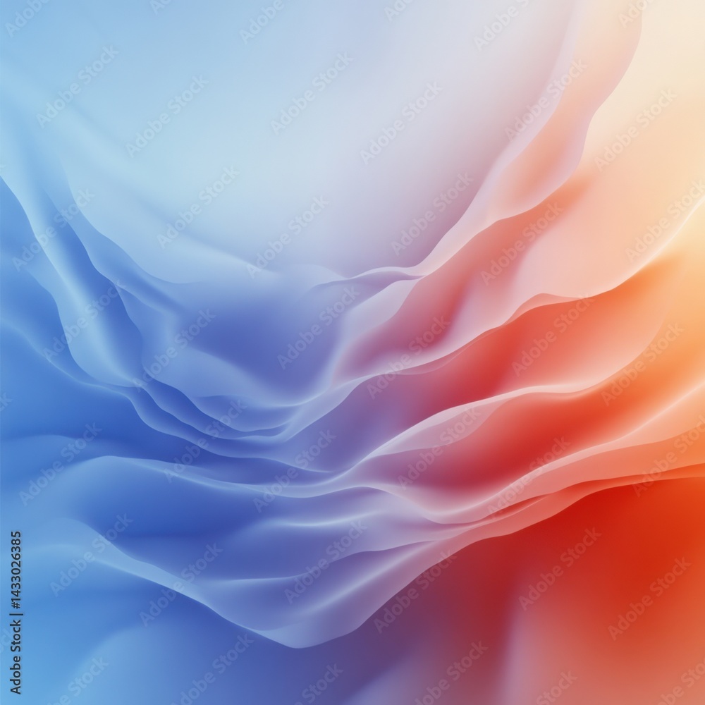 Obraz premium Abstract waves gradient background