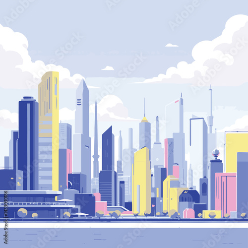 urban city landscape