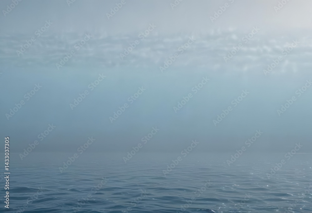 Fototapeta premium Subtle light blue gradient, calming ocean vibe, abstract texture , atmosphere, calm