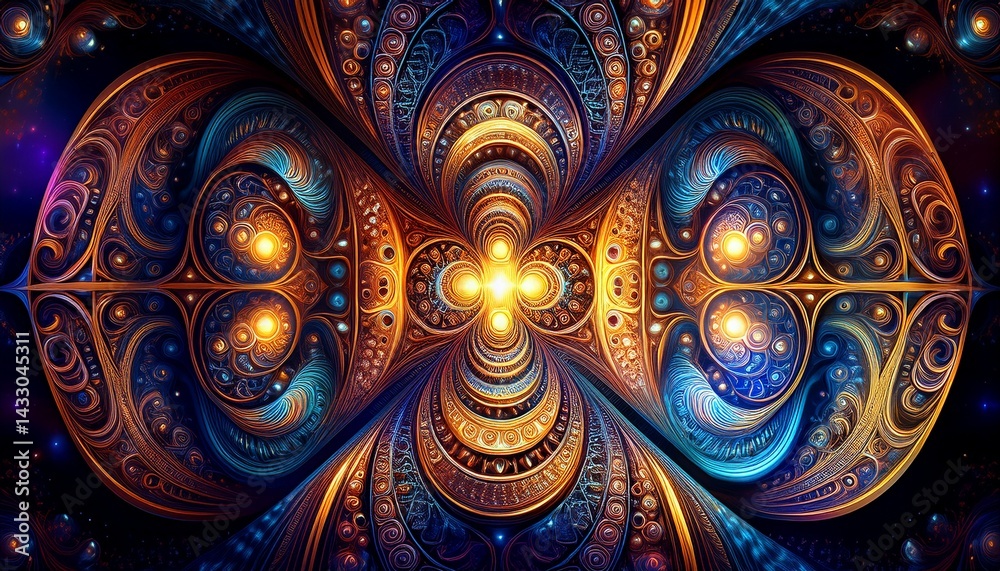 abstract fractal background abstract fractal background