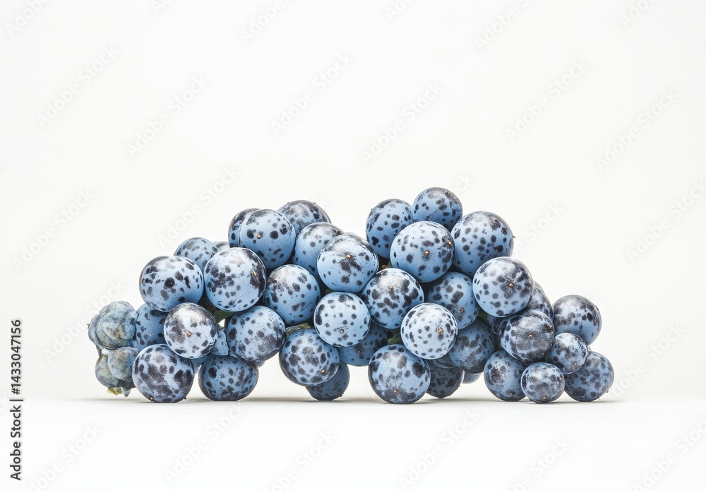 Blue grapes with spots Blue grapes with spots