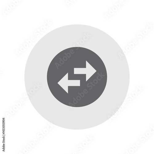 Swap Horizontal Circle Icon