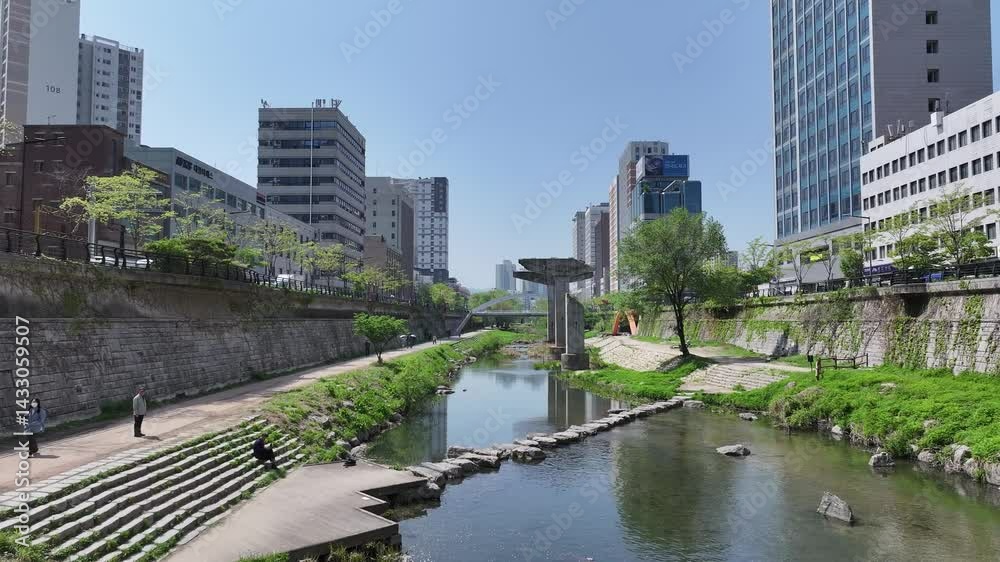서울 청계천 공원 서울 청계천 공원
